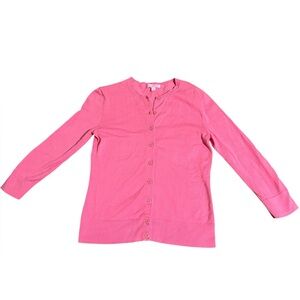 Lilly Pulitzer Pink Button-Up Cardigan